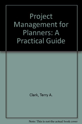 9781884829642: Project Management for Planners: A Practical Guide
