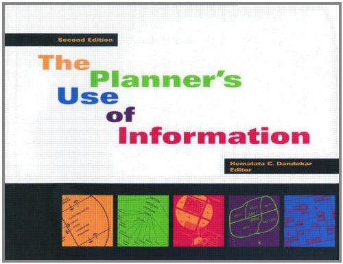 Beispielbild fr Planner's Use of Information zum Verkauf von Open Books