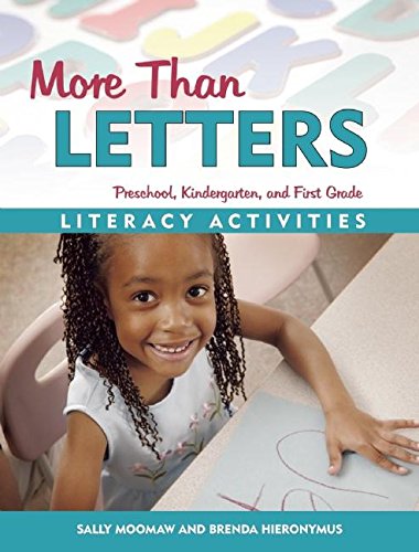 9781884834981: More Than Letters: Literacy Activities for Preschool, Kindergarten, and First Grade