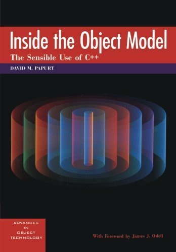 9781884842054: Inside the Object Model: The Sensible Use of C++ (SIGS: Advances in Object Technology, Series Number 4)