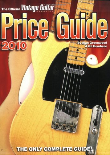 2010 Official Vintage Guitar Magazine Price Guide Taschenbuch
