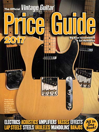 Beispielbild fr The Official Vintage Guitar Magazine Price Guide 2017 zum Verkauf von Irish Booksellers