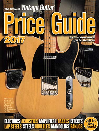 Stock image for The Official Vintage Guitar Magazine Price Guide 2017 for sale by Irish Booksellers