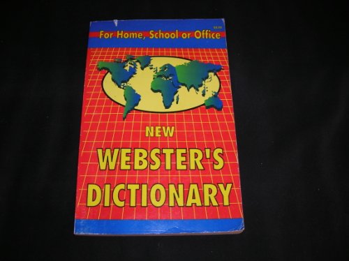 Imagen de archivo de New Webster's Dictionary a la venta por BookHolders