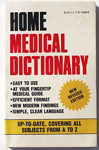 Stock image for Home Medical Dictionary for sale by ThriftBooks-Dallas