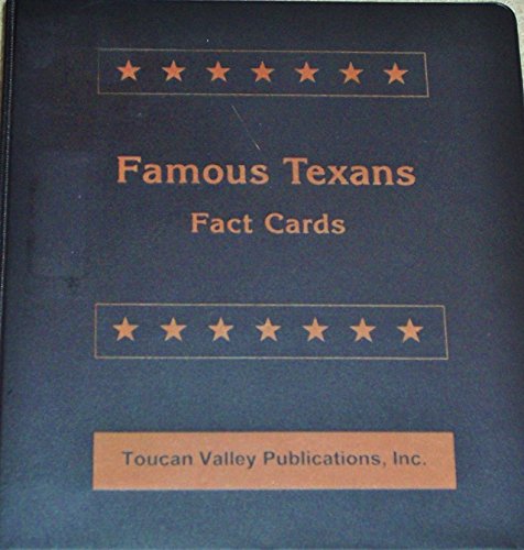 Beispielbild fr Famous Texans Fact Cards zum Verkauf von WookieBooks