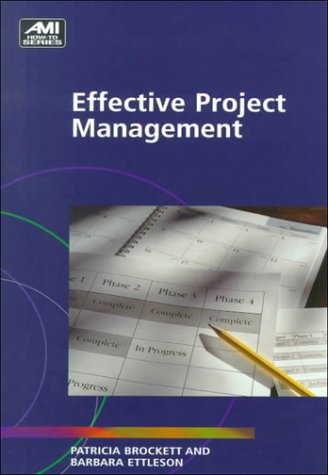 Imagen de archivo de Effective Project Management a la venta por HPB-Diamond