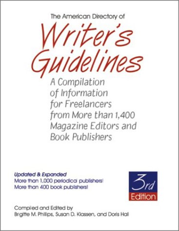 Imagen de archivo de The American Directory of Writer's Guidelines a la venta por Better World Books: West