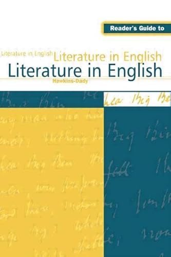 Stock image for Reader's Guide to Literature in English for sale by Better World Books