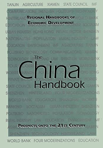 9781884964886: The China Handbook (Regional Handbooks of Economic Development)