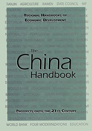 Stock image for The China Handbook (Regional Handbooks of Economic Development) for sale by WorldofBooks