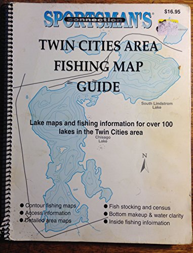 Imagen de archivo de Twin Cities Area Fishing Map Guide a la venta por HPB Inc.