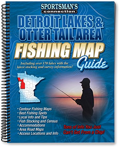 9781885010285: Minnesota Detroit Lakes & Ottertail Area Fishing Maps Guide Book (Fishing Maps from Sportsman's Connection)