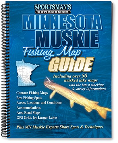 Imagen de archivo de Minnesota Muskie Fishing Map Guide (Sportsman's Connection) a la venta por HPB-Red