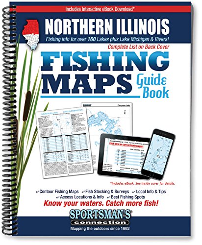 Imagen de archivo de Northern Illinois Fishing Map Guide a la venta por GoodwillNI