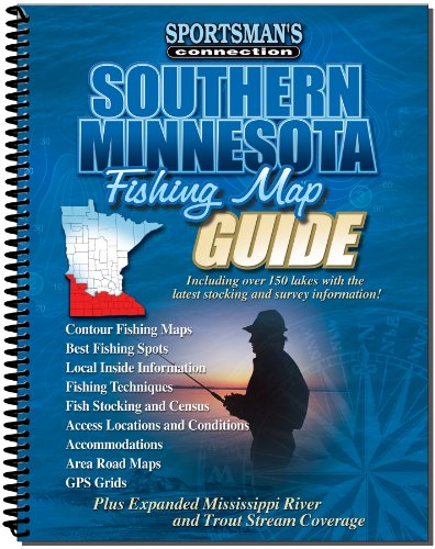 Stock image for Southern Minnesota Fishing Map Guide for sale by HPB-Red