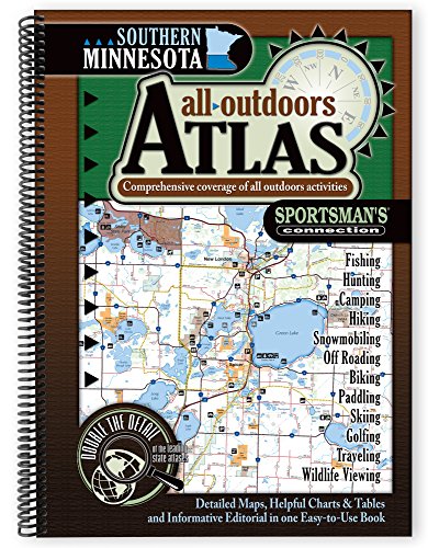 Imagen de archivo de Minn Southern Outdoor Atlas a la venta por Better World Books
