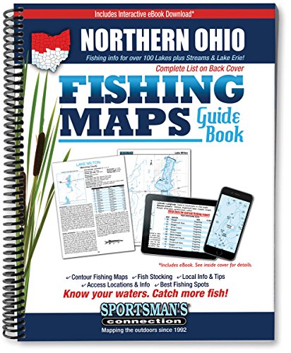 Beispielbild fr Northern Ohio Fishing Map Guide zum Verkauf von HPB-Red