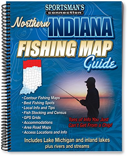 Northern Indiana Fishing Map GuideSportsman's Connection 
