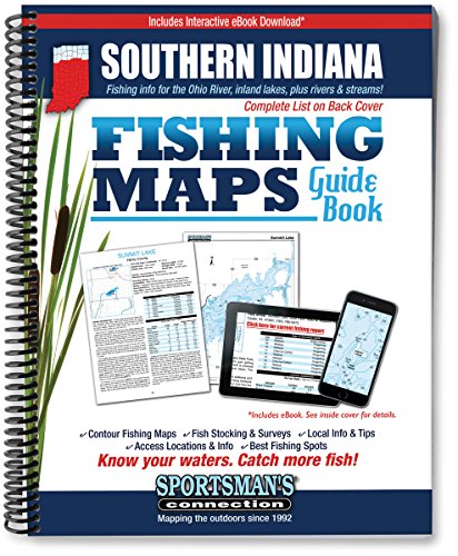 Beispielbild fr Southern Indiana Fishing Map Guide (Fishing Maps from Sportsman's Connection) zum Verkauf von HPB-Red