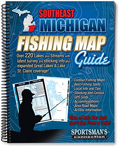 Beispielbild fr Southeast Michigan Fishing Map Guide zum Verkauf von tLighthouse Books