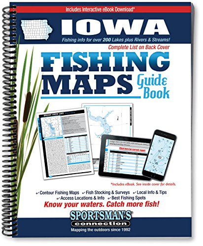 Stock image for Iowa Fishing Map Guide for sale by HPB-Ruby