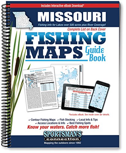 9781885010582: Missouri Fishing Maps Guide Book