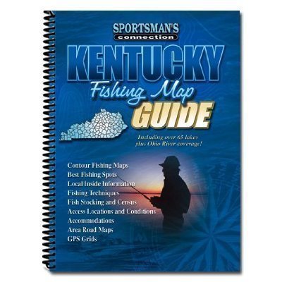 Stock image for Kentucky Fishing Map Guide for sale by HPB-Red