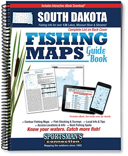 Stock image for South Dakota Fishing Map Guide for sale by HPB-Red