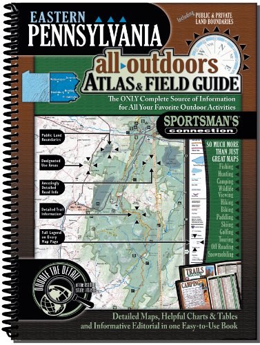 9781885010766: Eastern Pennsylvania All-Outdoors Atlas & Field Guide [Idioma Ingls]