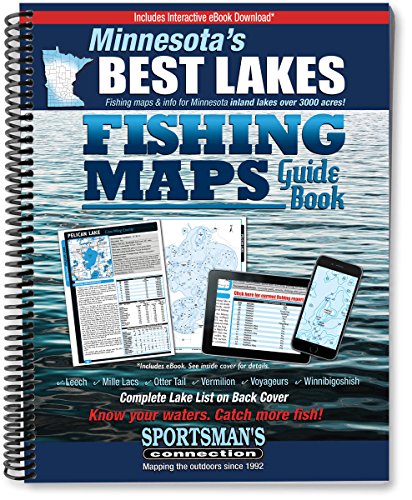 Beispielbild fr Minnesota's Best Lakes Fishing Maps Guide Book zum Verkauf von HPB-Red