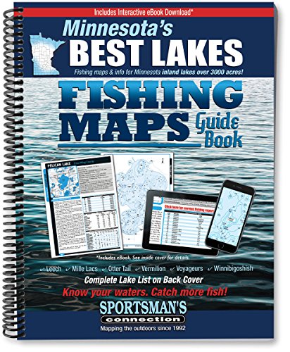 Stock image for Minnesota's Best Lakes Fishing Maps Guide Book for sale by HPB-Red