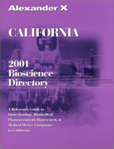 Stock image for California 2001 Bioscience Directory for sale by Irish Booksellers