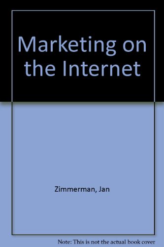 Imagen de archivo de Marketing on the Internet a la venta por BookHolders