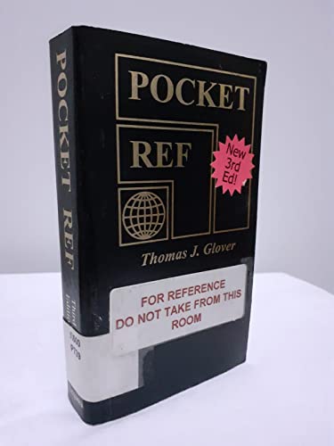 Imagen de archivo de Pocket Ref a la venta por Jenson Books Inc