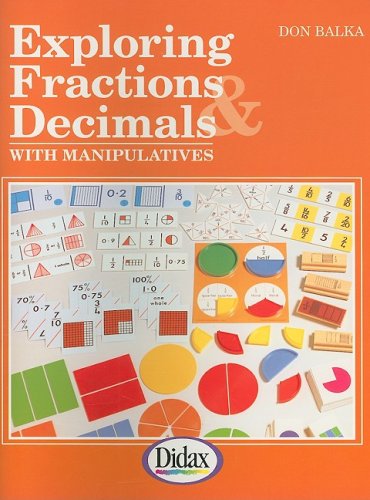 Imagen de archivo de Exploring Fractions & Decimals with Manipulatives a la venta por Decluttr