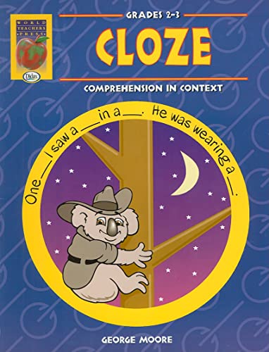 9781885111289: Cloze, Grades 2-3: Comprehension in Context