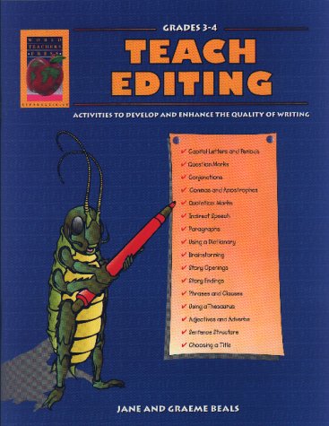 Imagen de archivo de Teach Editing, Grades 3-4 a la venta por HPB-Emerald