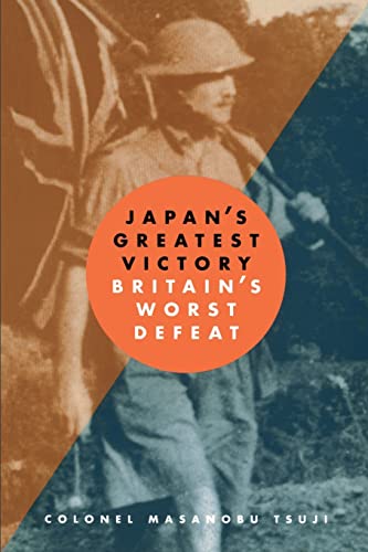 Beispielbild fr Japan's Greatest Victory / Britain's Worst Defeat zum Verkauf von SecondSale