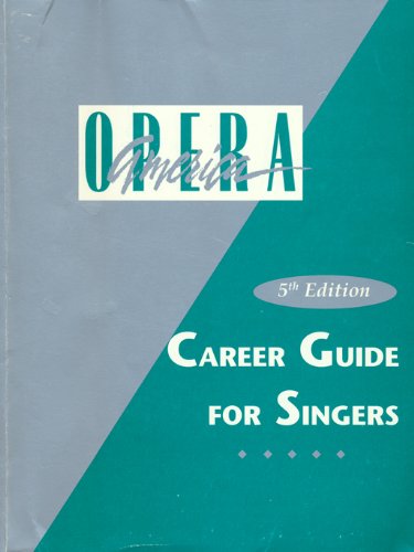Beispielbild fr Career Guide for Singers zum Verkauf von Wonder Book