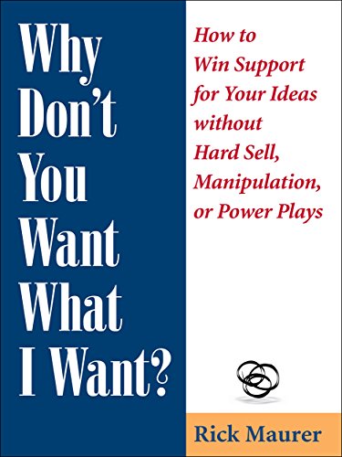 Beispielbild fr Why Don't You Want What I Want?: How to Win Support for Your Ideas without Hard Sell, Manipulation, or Power Plays zum Verkauf von Wonder Book