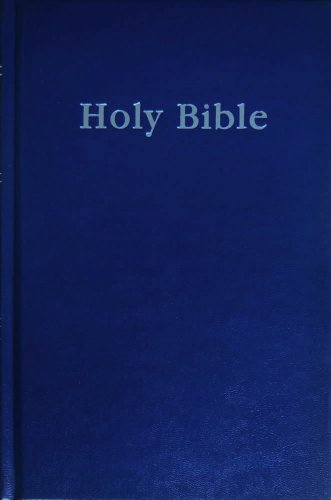 Stock image for New American Standard Reader's/Pew Bible; Blue Hardcover for sale by Revaluation Books