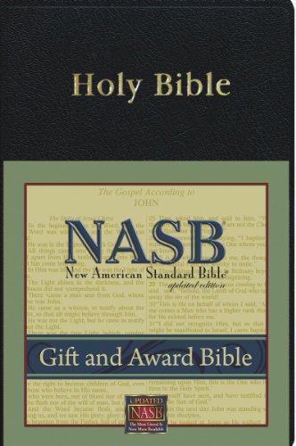 Imagen de archivo de New American Standard Gift & Award Bible; Black Imitation Leather a la venta por London Bridge Books