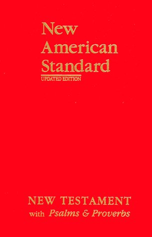 9781885217851: New American Standard New Testament with Psalms and Proverbs; Red Imitation Leather