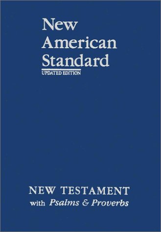 Beispielbild fr New Testament with Psalms and Proverbs-NASB zum Verkauf von ThriftBooks-Dallas