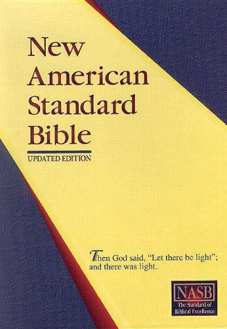 Stock image for New American Standard Giant Print Bible; Burgundy Imitation Leather for sale by Once Upon A Time Books