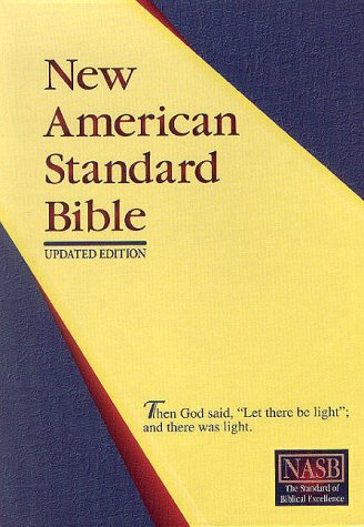 Stock image for New American Standard Giant Print Bible; Black Genuine Leather for sale by Mispah books