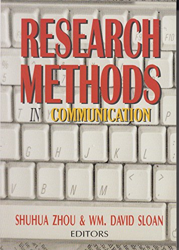 Imagen de archivo de Research Methods in Communication a la venta por Front Cover Books