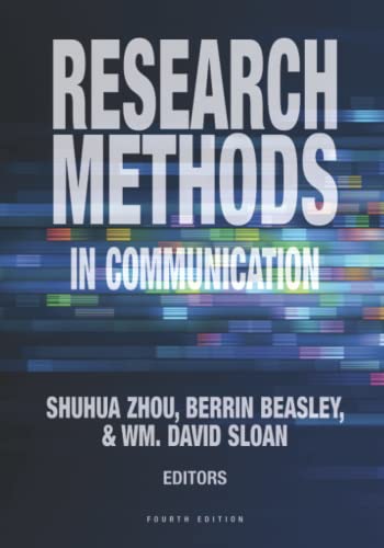 Imagen de archivo de Research Methods in Communication a la venta por BooksRun