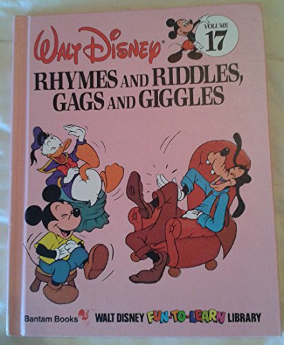 Stock image for Rhymes and Riddles, Gags and Giggles (Walt Disney Fun-To-Learn Library) for sale by Books of the Smoky Mountains